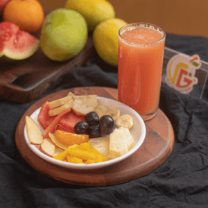 MIX Fruit Salad [ 300 ml ] + Juice [ 250 ml ]
