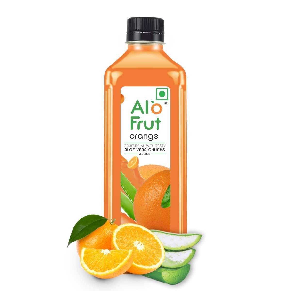 AloFrut Orange Aloe Vera Chunks & Juice