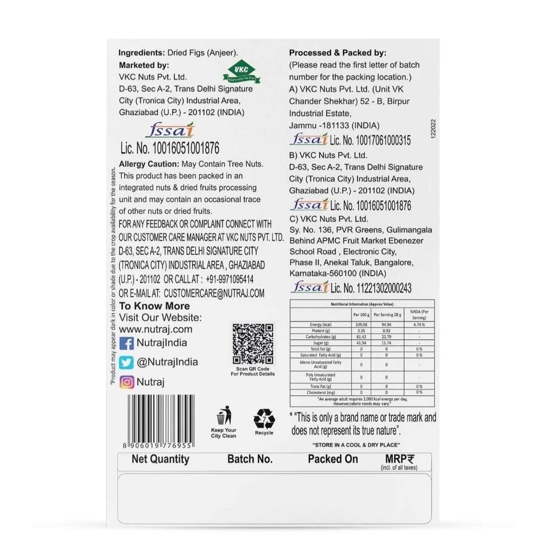 Nutraj Dried Figs (Anjeer) 100g - Image 3