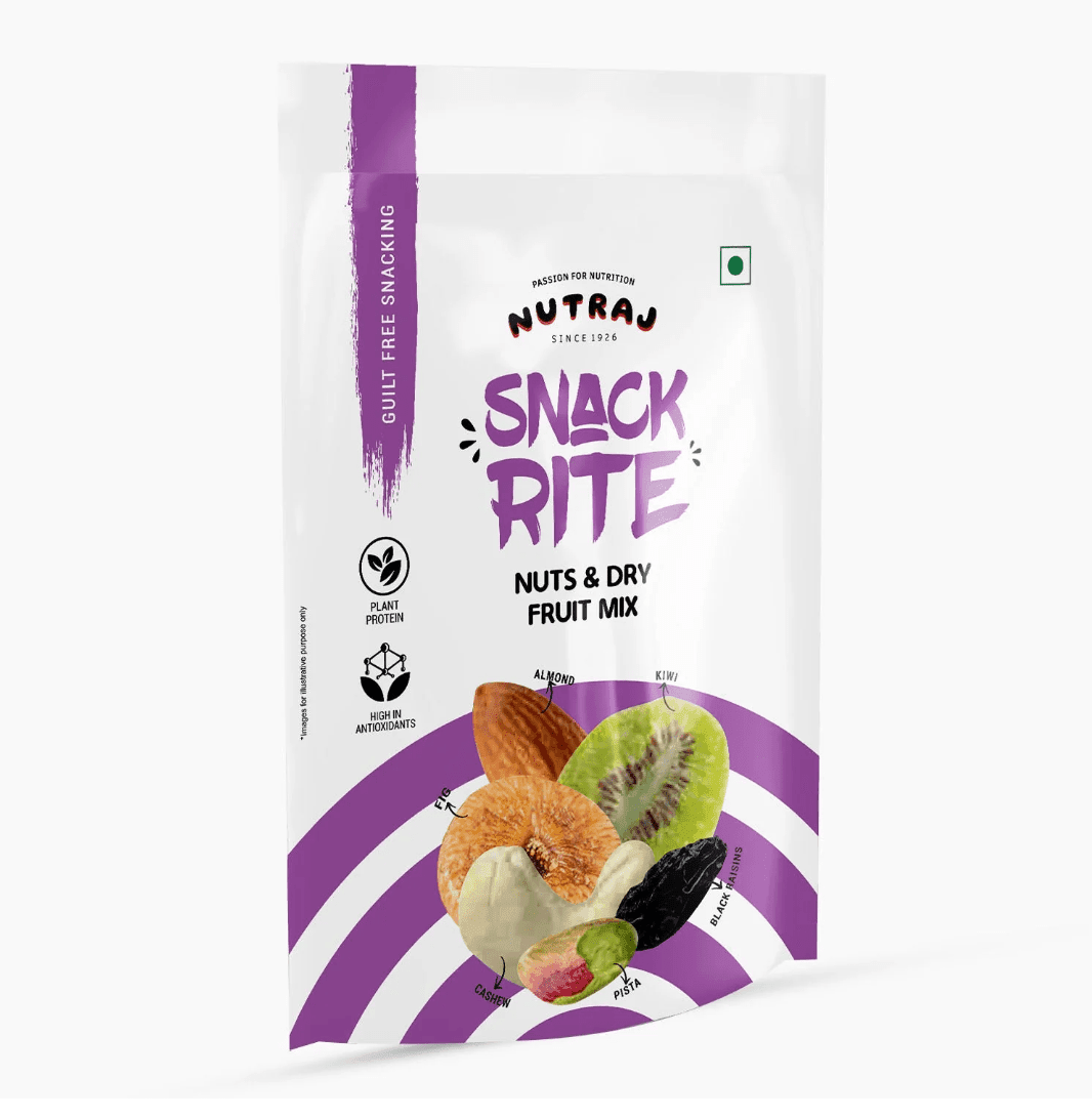 Nutraj Snackrite & Nuts Dry Fruit Mix 150 g