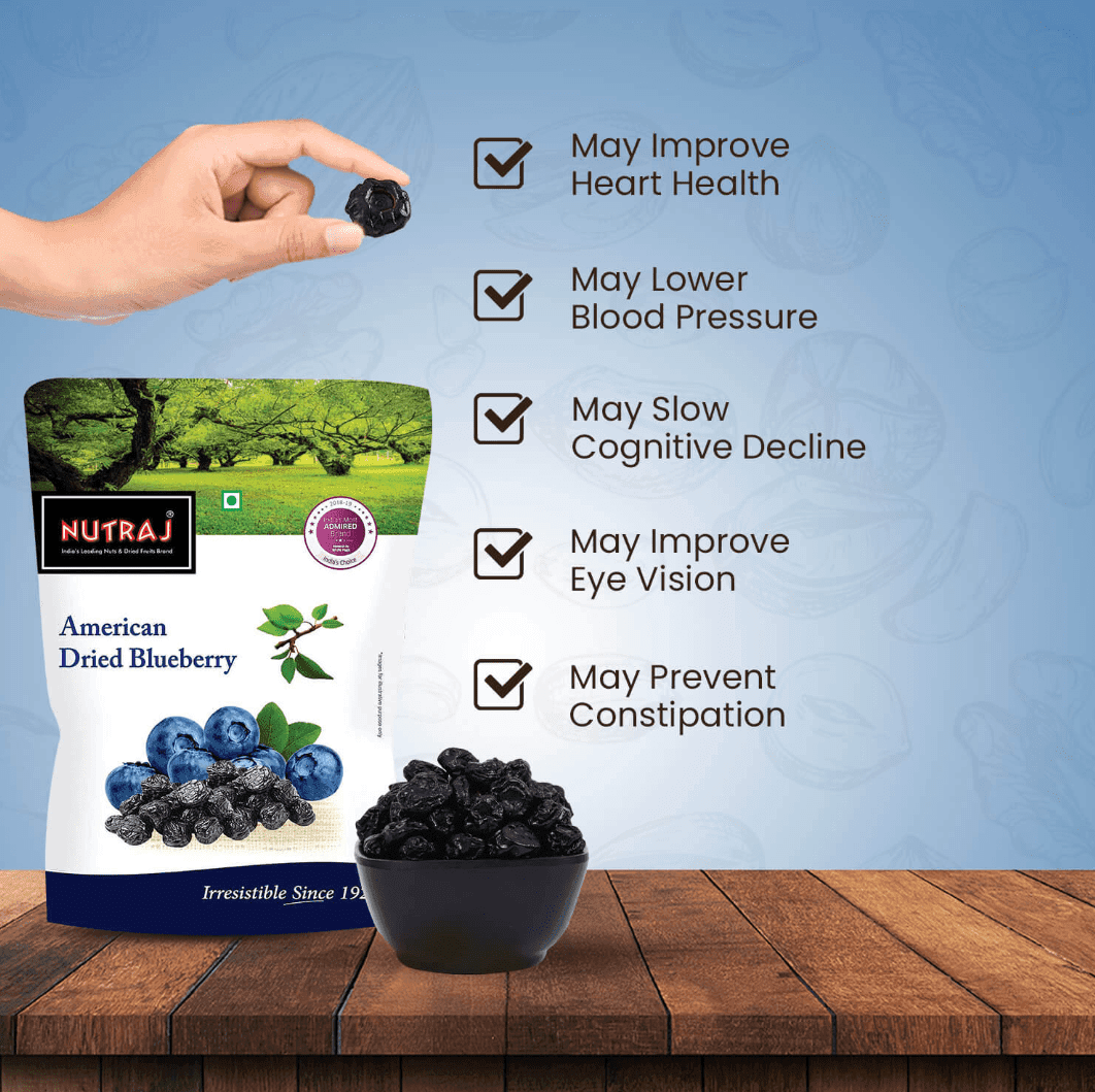 Nutraj Dried Blueberries 200 g - Image 5