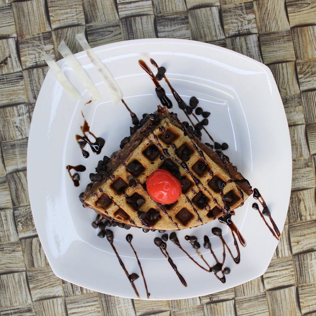 Chocolate Overloaded Waffle