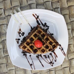 Chocolate Overloaded Waffle
