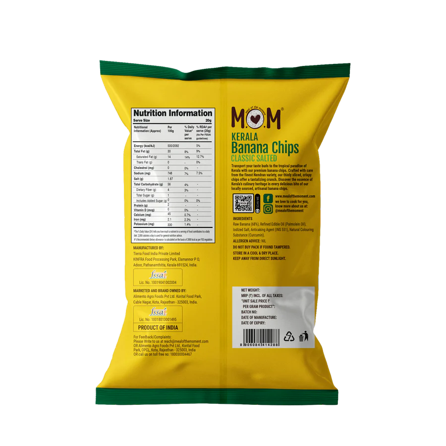 Mom Banana Chips Classic Salted - Image 2