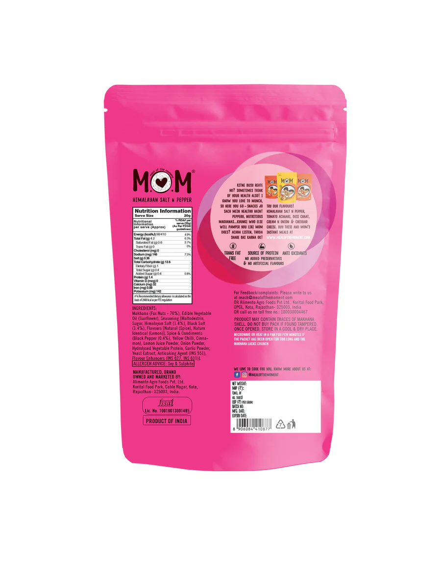 Mom Himalayan Salt N Paper Makhana - Image 4