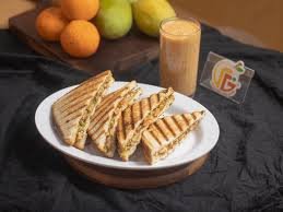 Veg Grilled Sandwich [2 slice] + Shake [250ml]